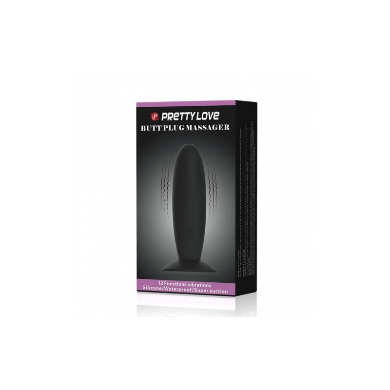 Πρωκτική σφήνα Pretty Love με 12 επίπεδα δόνησης