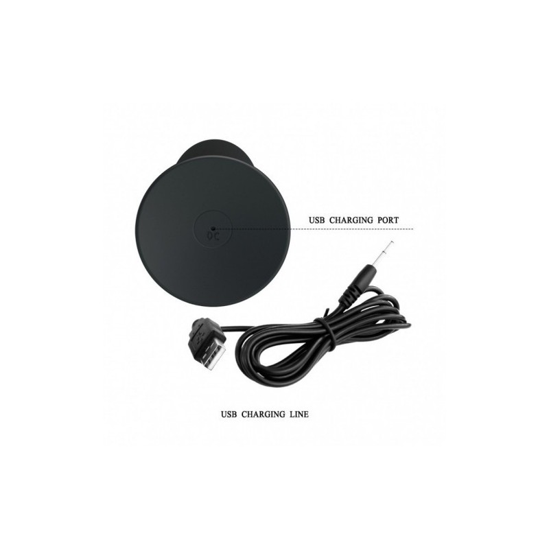 Πρωκτική σφήνα Pretty Love με 12 επίπεδα δόνησης