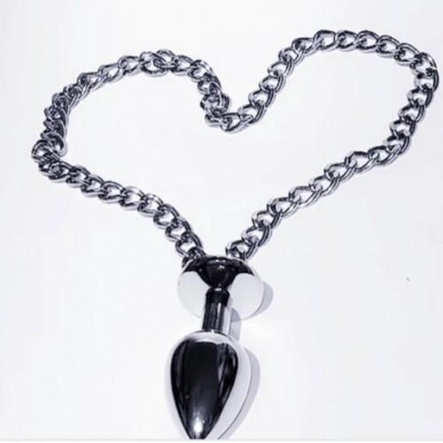 Μεταλλική Μικρή Πρωκτική Σφήνα με Αλυσίδα