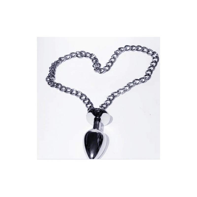 Μεταλλική Μικρή Πρωκτική Σφήνα με Αλυσίδα