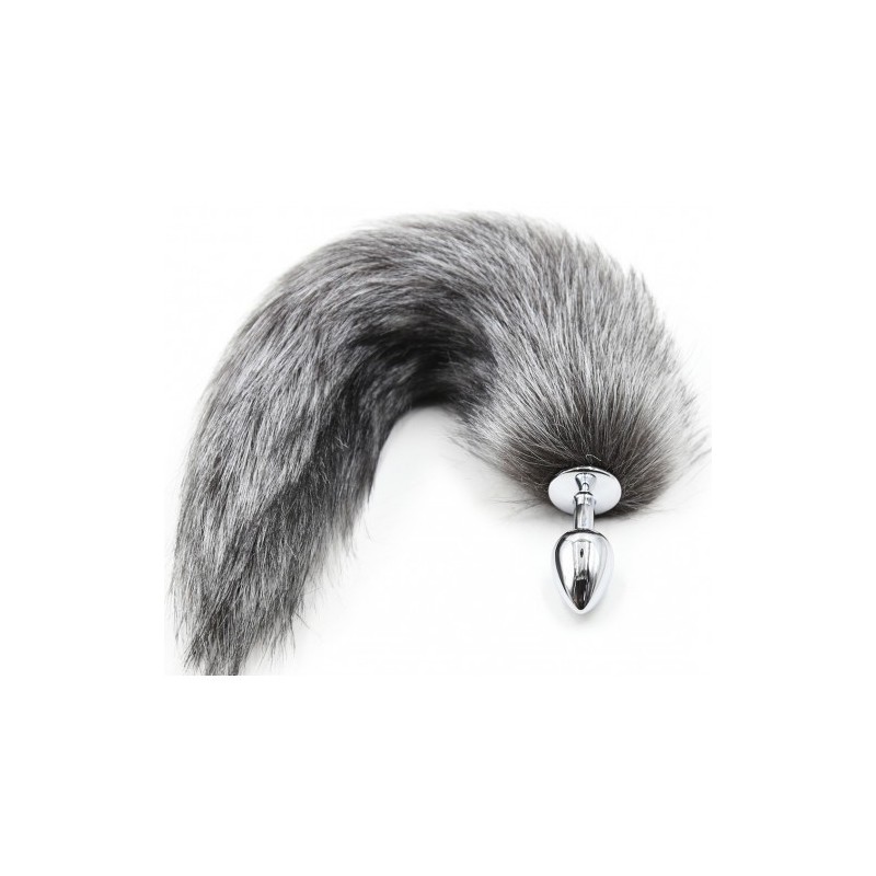 Γκρίζα Ουρά αλεπούς με μεταλλική σφήνα ΜΕΓΑΛΗ