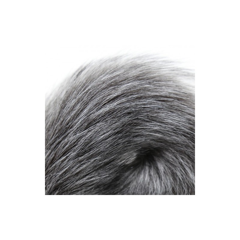 Γκρίζα Ουρά αλεπους με μεταλλική σφήνα ΜΙΚΡΗ