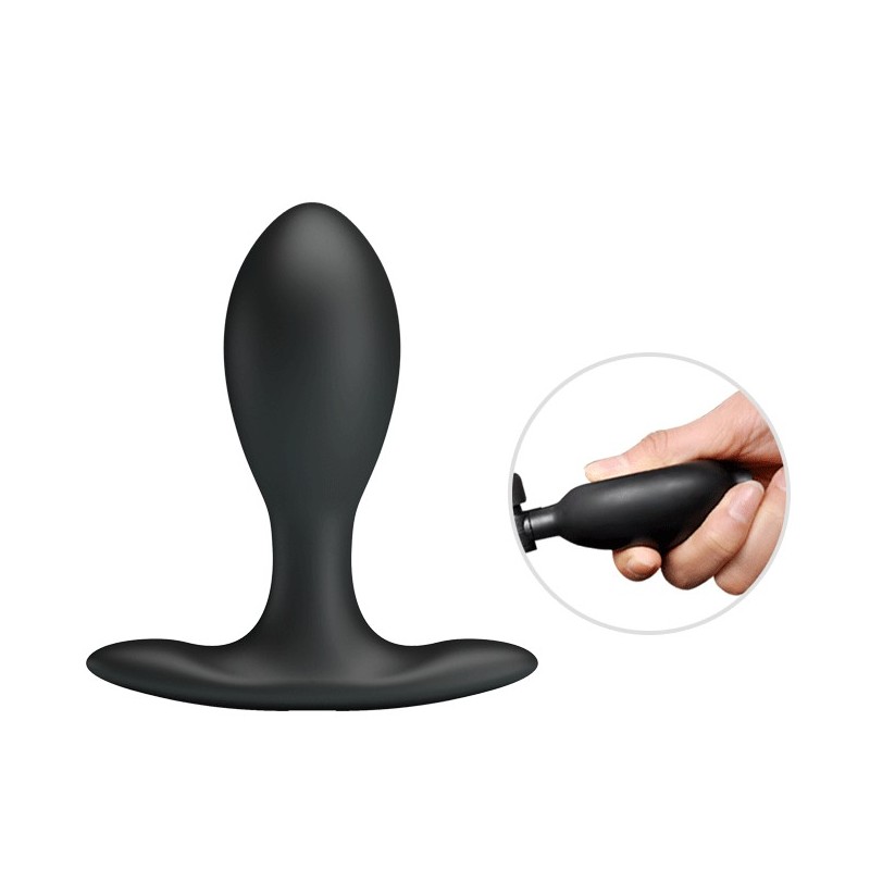 Pretty Love Drake inflatable Anal plug SMALL 6 x Ø 2.5 cm