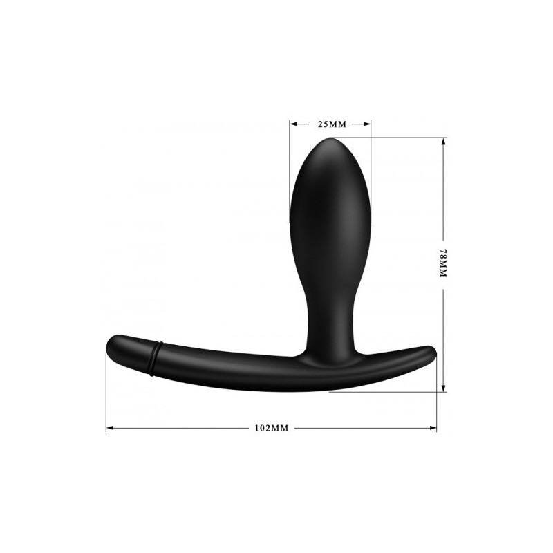 Pretty Love Drake inflatable Anal plug SMALL 6 x Ø 2.5 cm