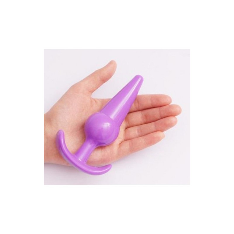 Naughty Toys Anal Plug Purple MEDIUM