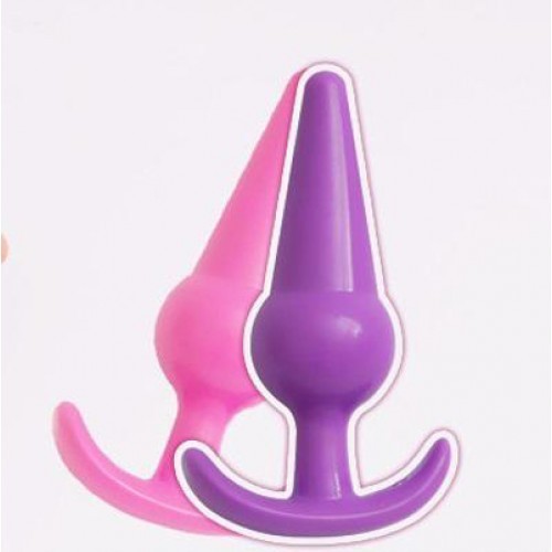 Naughty Toys Anal Plug Purple MEDIUM