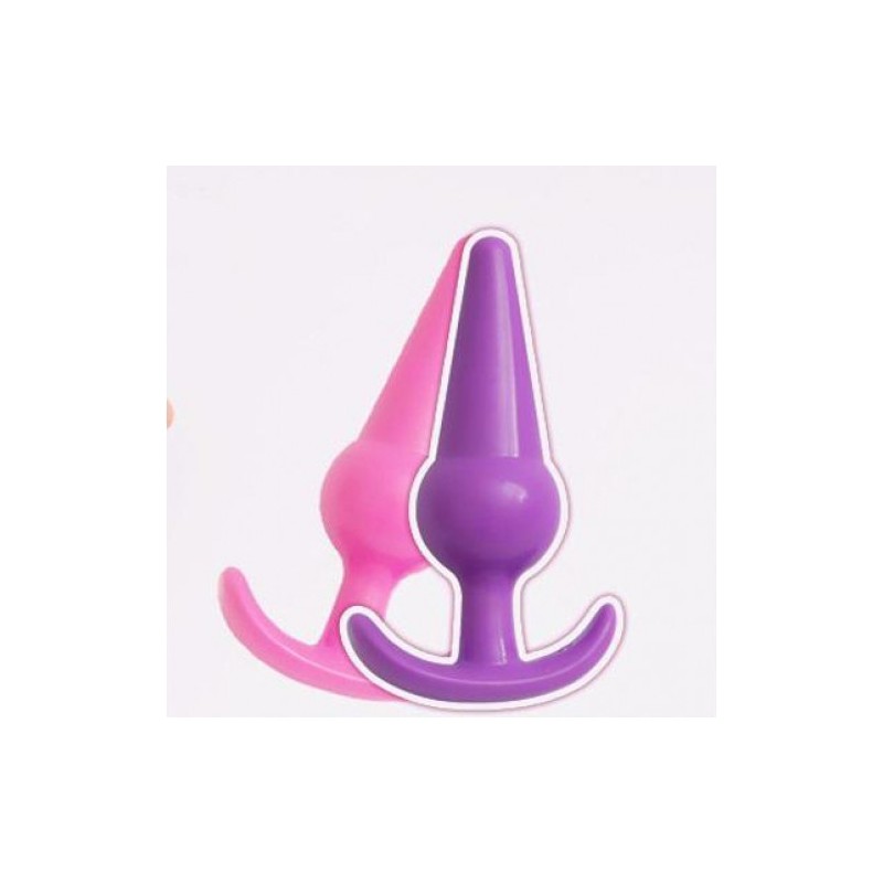 Naughty Toys Anal Plug Purple MEDIUM