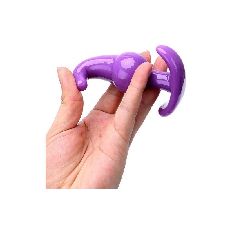 Naughty Toys Anal Plug Purple MEDIUM