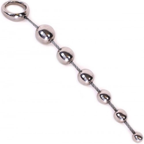 Kiotos Steel Anal Movable 6-Balls With Ring