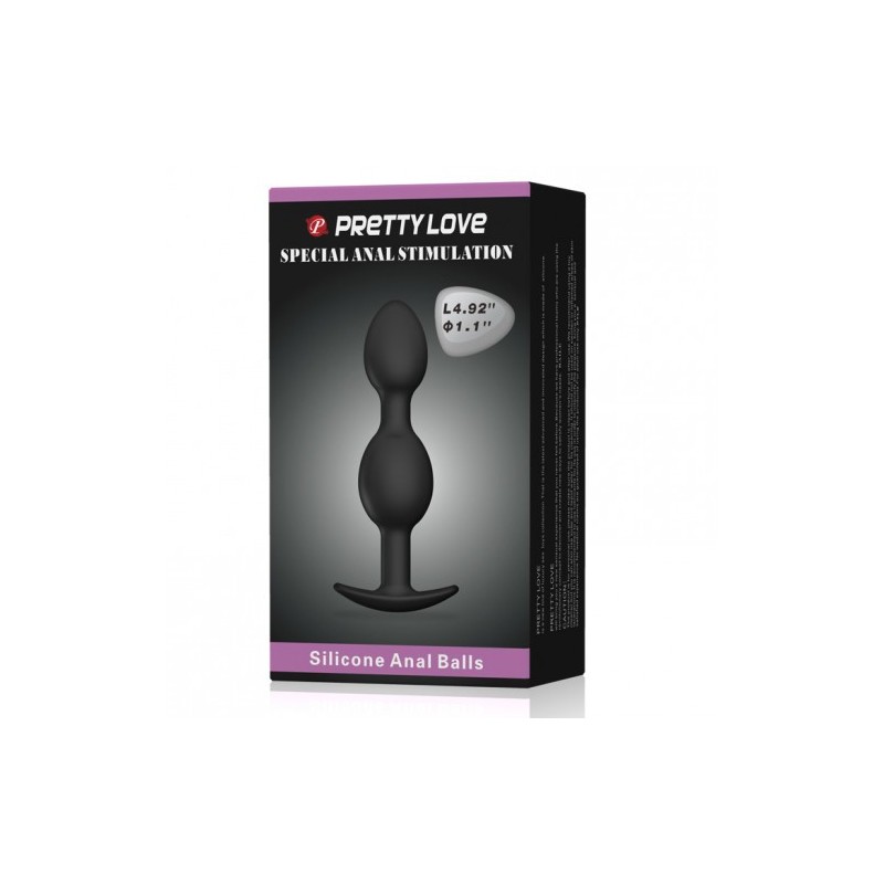 Σφήνα Pretty Love Duo με διπλές δονούμενες μπαλίτσες