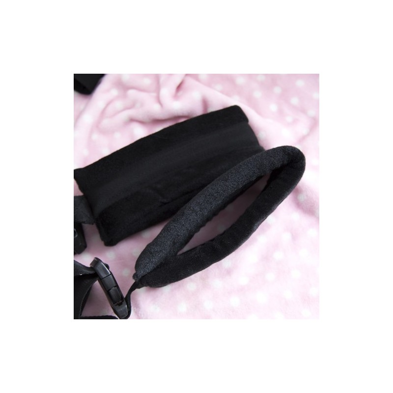 Μαύρα Δεσμά Κρεβατιού για Χέρια και Πόδια Naughty Toys