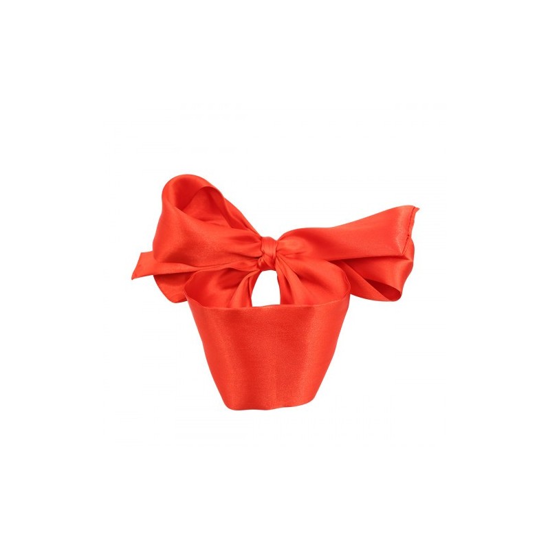 Κόκκινο Σετ Σατέν δεσμά λουριά χέρια πόδια πρόσωπο