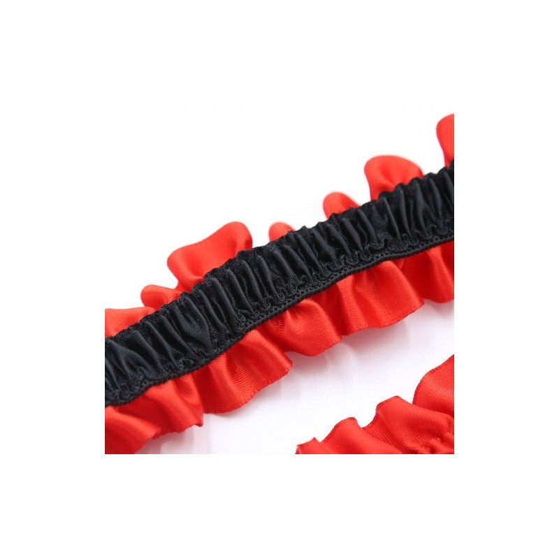 Κόκκινο Κολλάρο με Συνδεδεμένες Χειροπέδες Naughty Toys