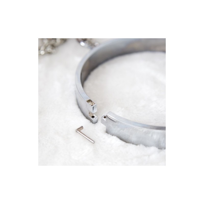 Σφικτήρες Θηλών με Μεταλλικό Κολλάρο Naughty Toys