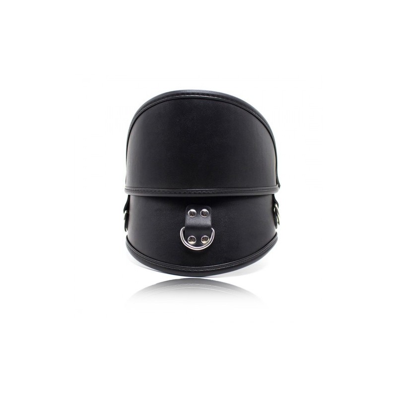 Μαύρο Κολλάρο με Καλύπτρα Στόματος Naughty Toys