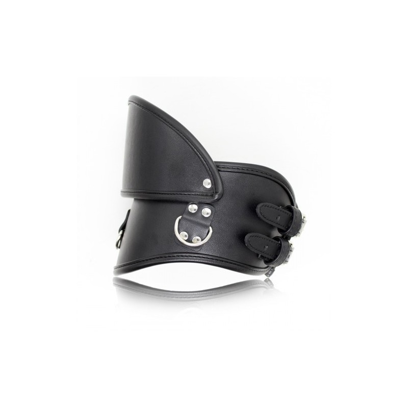 Μαύρο Κολλάρο με Καλύπτρα Στόματος Naughty Toys