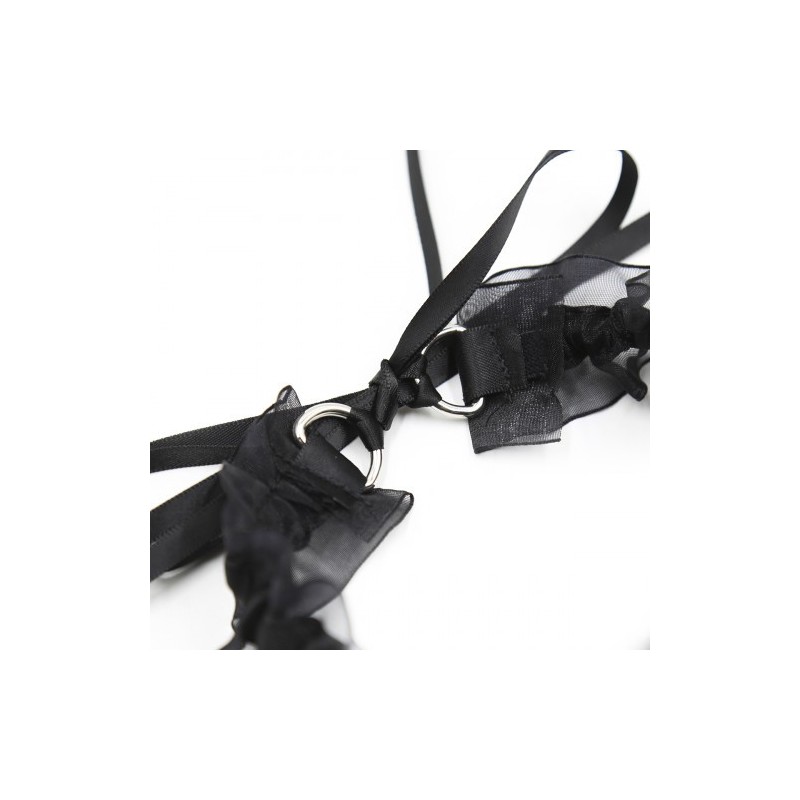 Μαύρο Τσόκερ Λαιμού με Κουδουνάκι Naughty Toys