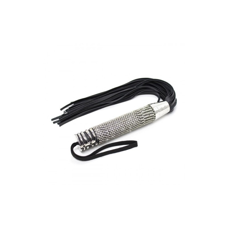 Μαστίγιο Αλογοουρά με Διαμαντένια Χειρολαβή Naughty Toys 45cm