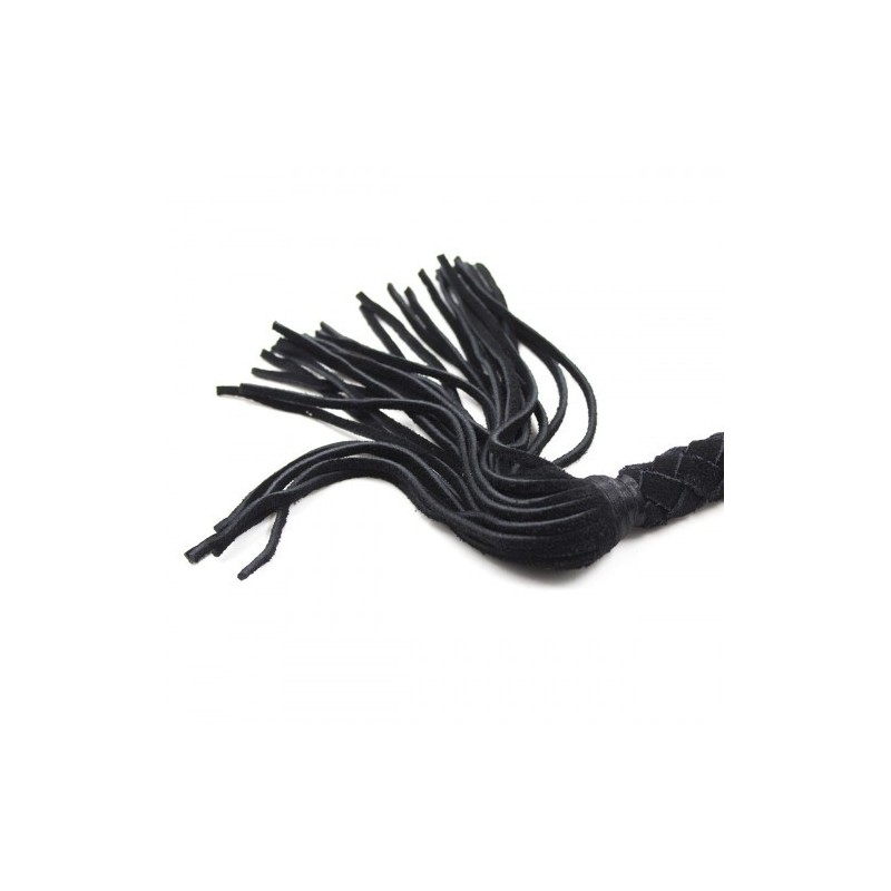 Μαύρο Δερμάτινο Μαστίγιο Αλογοουρά 108εκ Naughty Toys