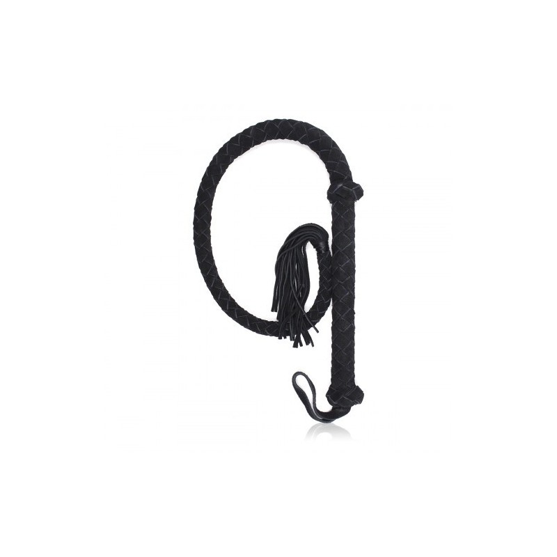 Μαύρο Δερμάτινο Μαστίγιο Αλογοουρά 108εκ Naughty Toys