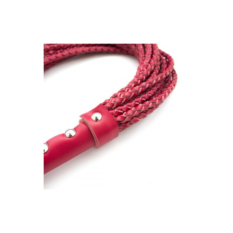 Κόκκινο Φετιχιστικό Μαστίγιο Αλογοουρά Naughty Toys 74cm