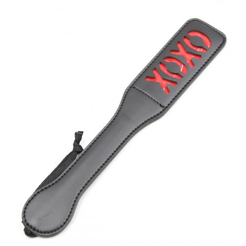 Μαύρο δερμάτινο μαστίγιο ΧΟΧΟ 31 εκ