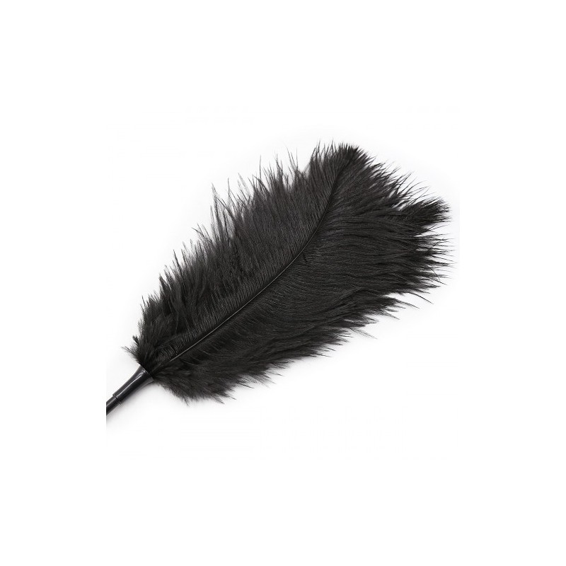 Αισθησιακή Μαύρη Φτερωτή Γαργαλίστρα 46 εκ