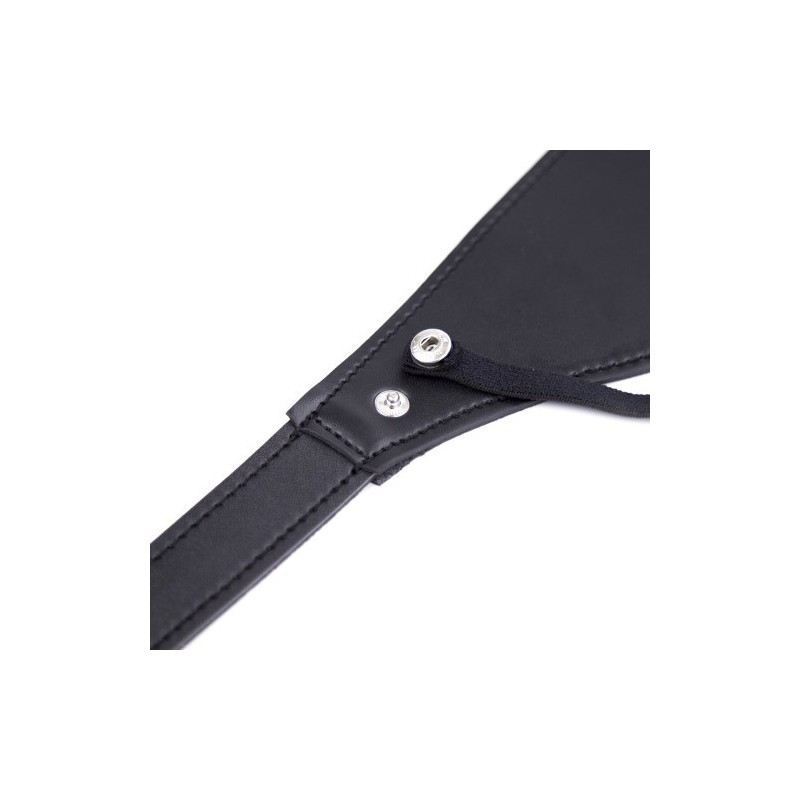 Adjustable One Size Blindfold with mouth ball gag