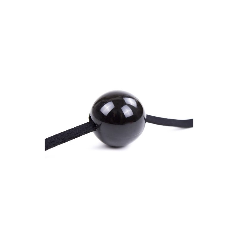 Adjustable One Size Blindfold with mouth ball gag