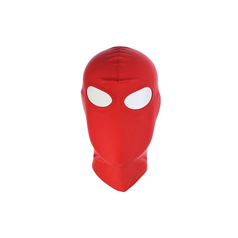 Naughty Toys RED Two-Hole Spandex Hood LARGE