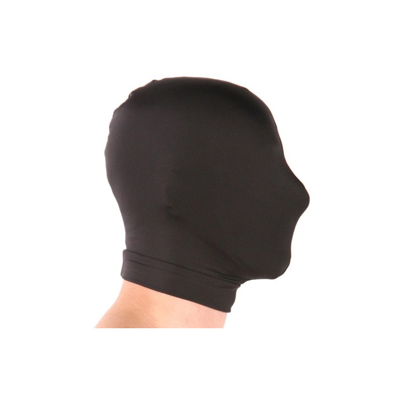 Naughty Toys black Spandex hood with No holes O/S