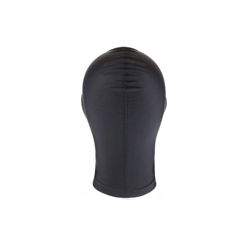 Naughty Toys Black Three Holes Bondage Hood LARGE