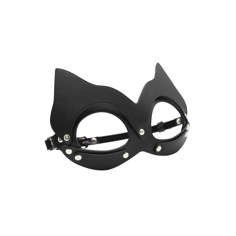 Naughty Toys Cat's adjustable leather face mask