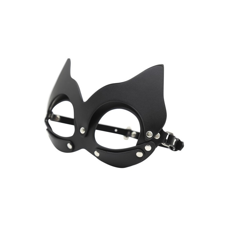 Naughty Toys Cat's adjustable leather face mask