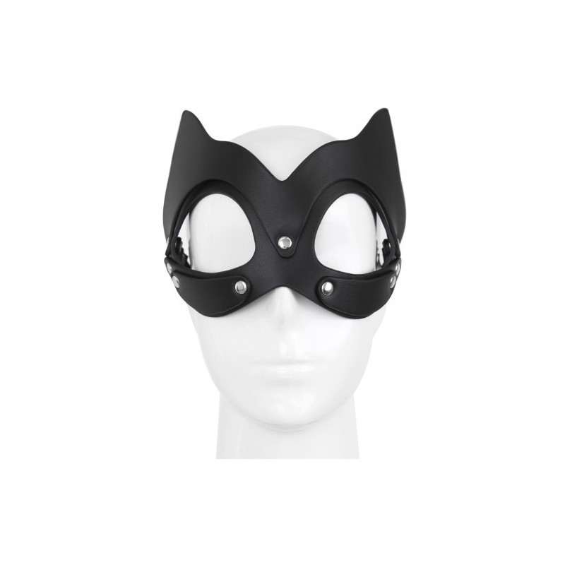 Naughty Toys Cat's adjustable leather face mask