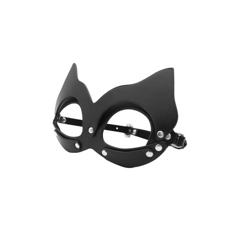 Naughty Toys Cat's adjustable leather face mask