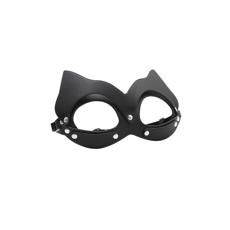Naughty Toys Cat's adjustable leather face mask