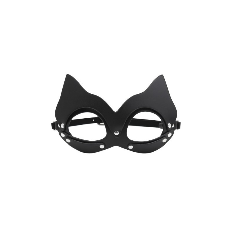 Naughty Toys Cat's adjustable leather face mask