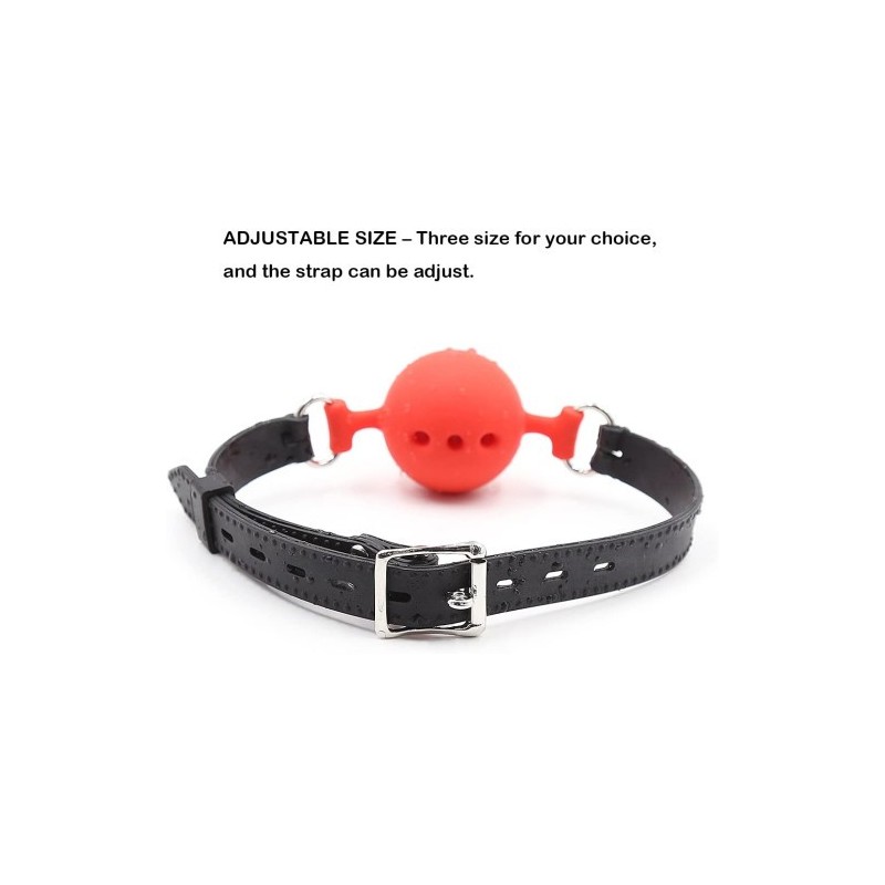 ΜΙΚΡΟ Μπαλάκι Ø 3.5 εκ Φίμωτρο με οπές Naughty Toys