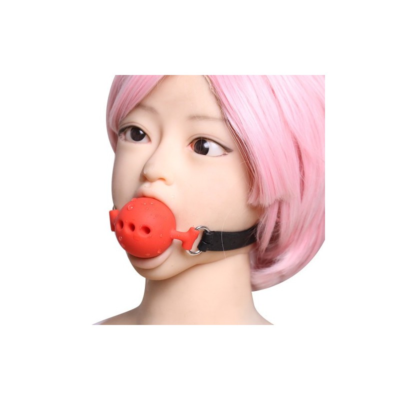 ΜΙΚΡΟ Μπαλάκι Ø 3.5 εκ Φίμωτρο με οπές Naughty Toys