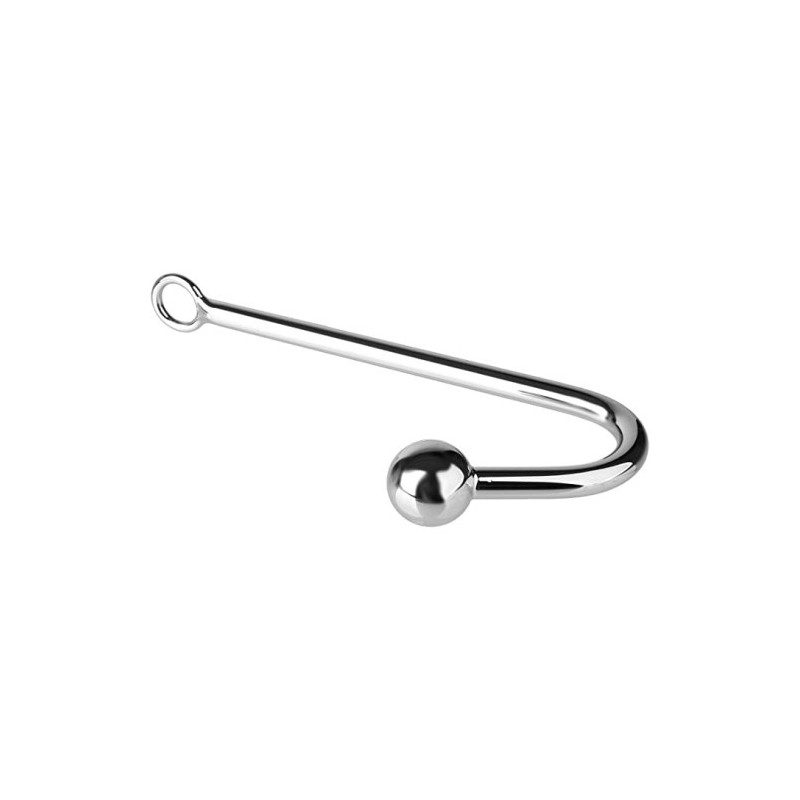 Μεταλλικός Πρωκτικός Γάτζος με Δαχτυλίδι για Σχοινί Ø2.6 cm