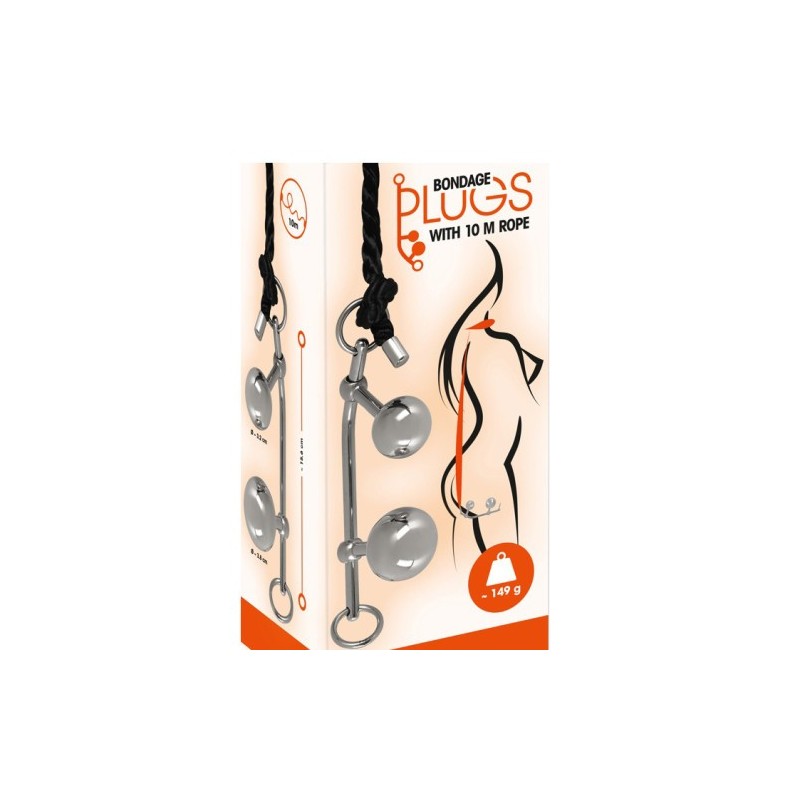 Πρωκτικές Σφήνες με Φετιχιστικό Σχοινί BDSM 10 μέτρα You2Toys
