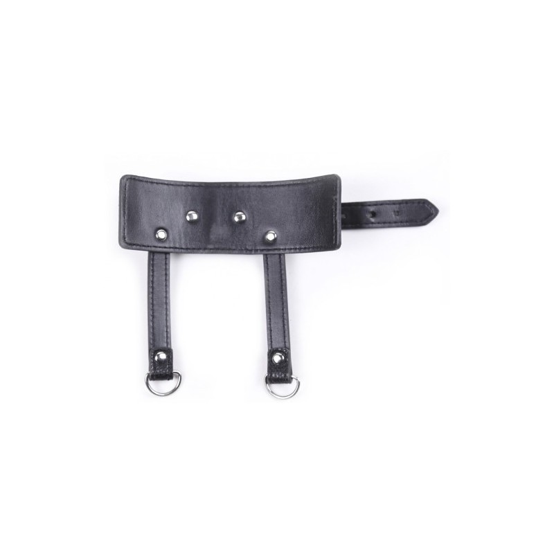 Δερμάτινο Κλουβί Πέους με Αλυσιδένιο Λουρί