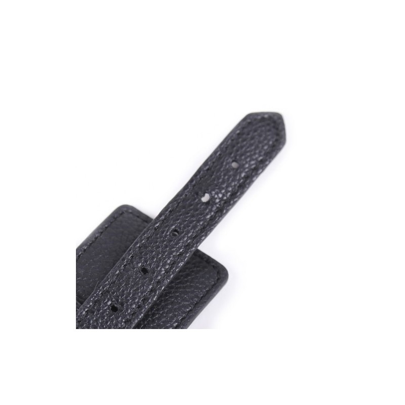 Δερμάτινο Κλουβί Πέους με Αλυσιδένιο Λουρί