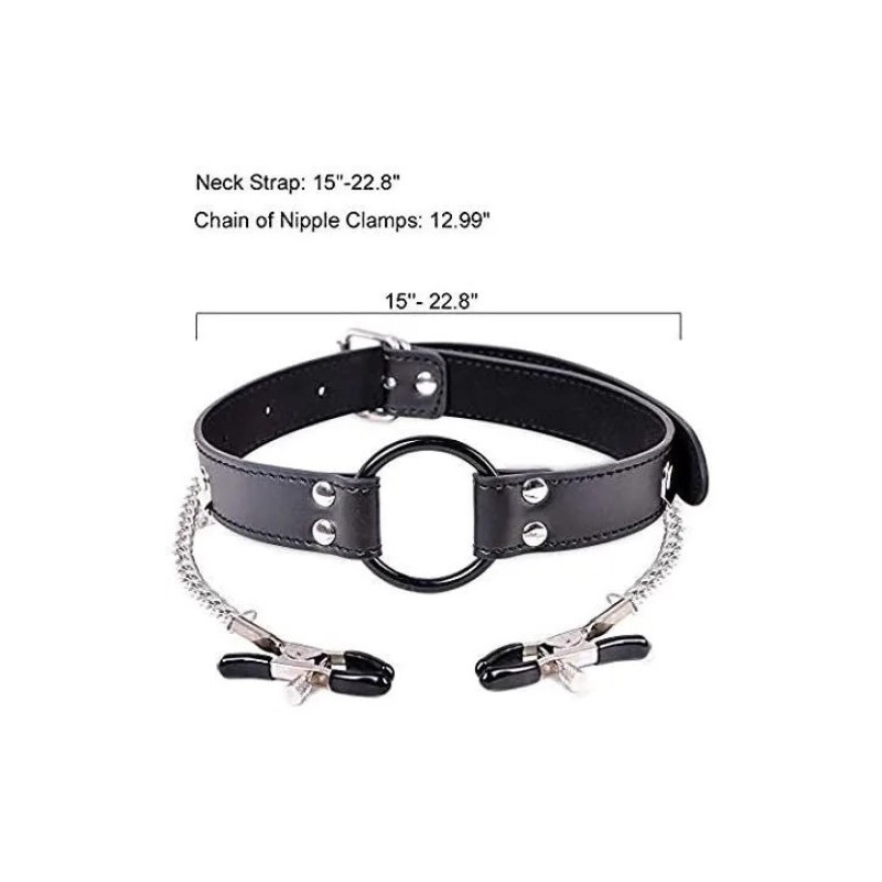 Σιλικονάτο Φίμωτρο με Οπή &amp Σφικτήρες Θηλών