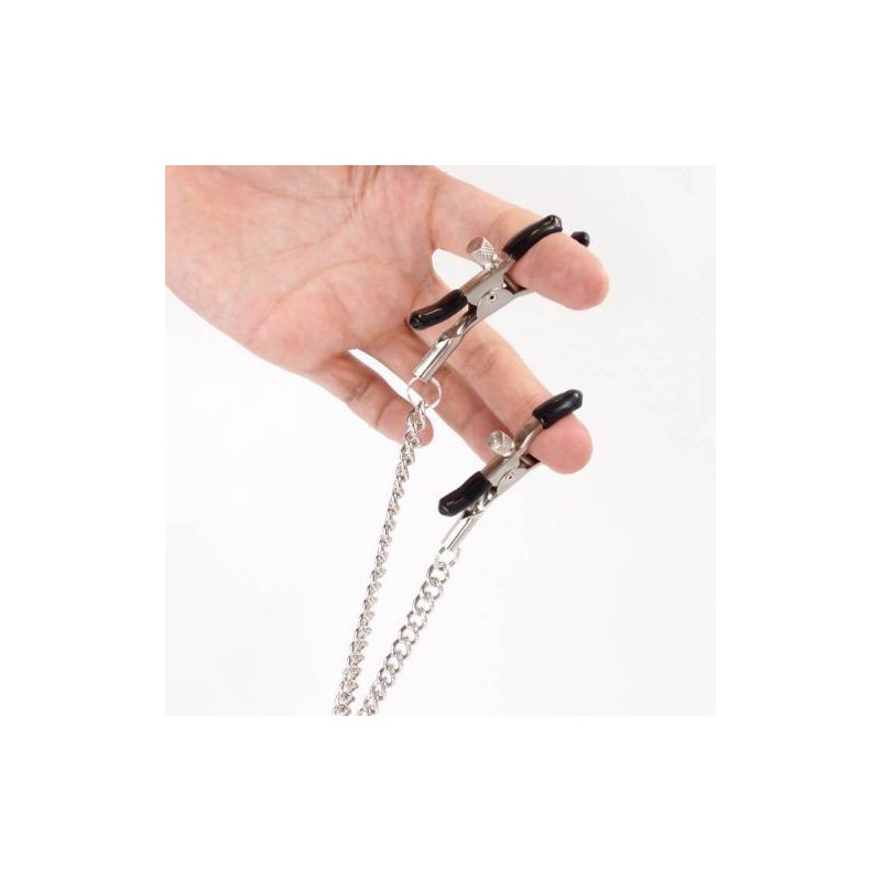 Μέτριο Μεταλλικό Φίμωτρο με Σφικτήρες Θηλών