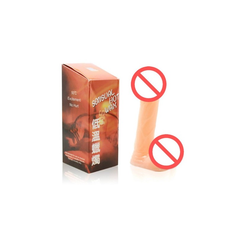 Κερί παραφίνης ομοίωμα πέους για μπονταζ σεξ παιχνίδια