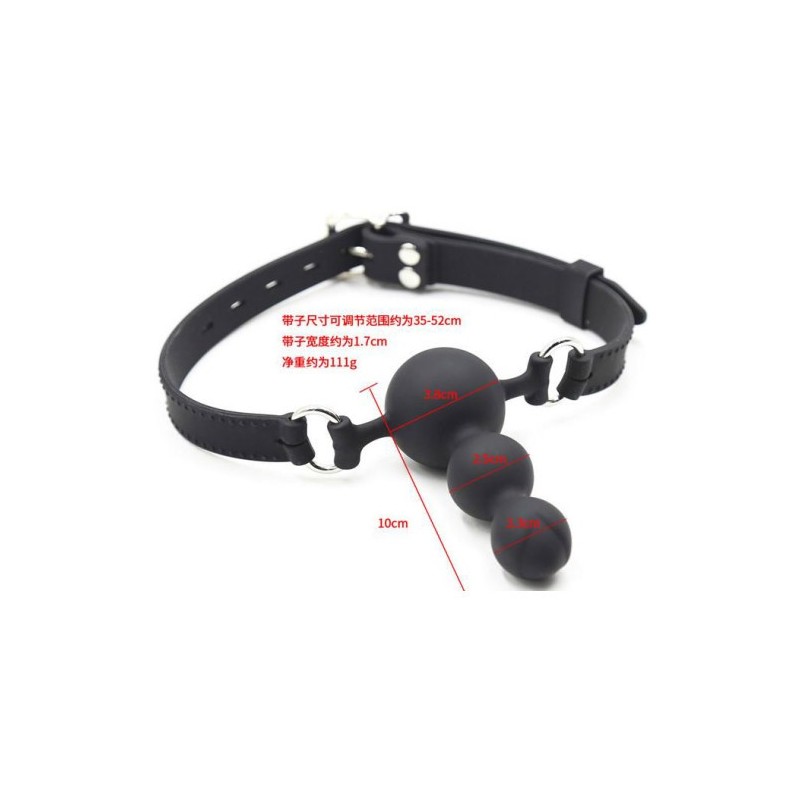 Πρωκτική Σφήνα Σιλικονάτο Φίμωτρο Στόματος