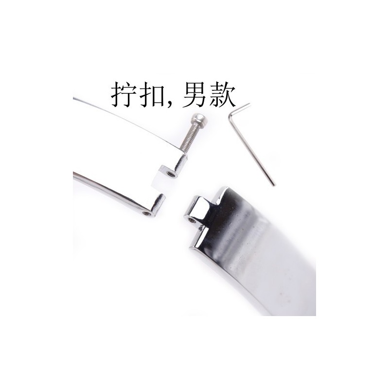 Naughty Toys Μεταλλικό κολάρο με σφιγκτήρες θηλών