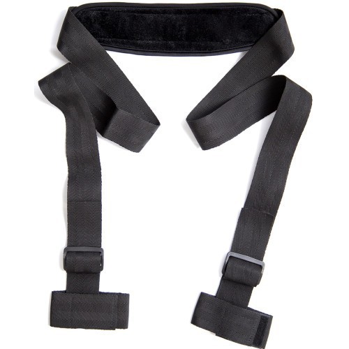 Μαύρα Φετιχιστικά Ρυθμιζόμενα Δεσμά Λαιμού Ποδιών